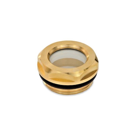 GN743.2-18-G3/4-B Oil Sight Glass Brass MPN:743.2-18-G3/4-B