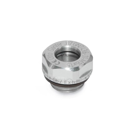 JW Winco GN743.6-14-M20X1.5 Oil Sight Glass MPN:743.6-14-M20X1.5