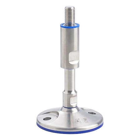 Male-End Leveling Mount, 225 mm H MPN:20-80-M16-225-B