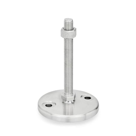 JW Winco GN23-80-1/2X13-75-D0-SK Leveling Mount MPN:23-80-1/2X13-75-D0-SK