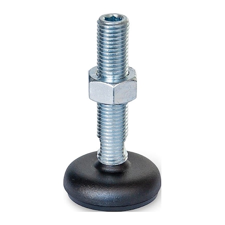 Male-End Leveling Mount, 5.2 in H MPN:30-80-5/8X11-100-A5-UK