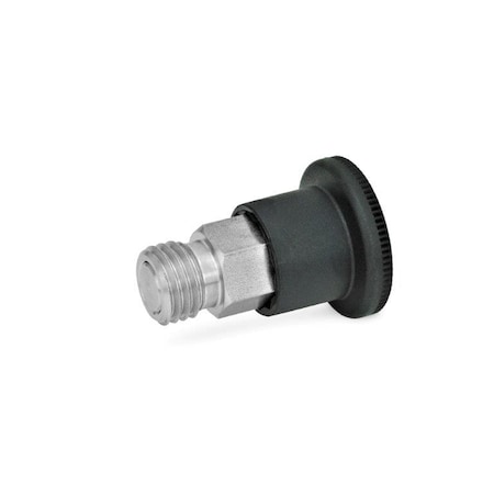 GN822.7-4.73-3/8X24-C Mini Indexing Plunger MPN:822.7-0.186-3/8X24-C