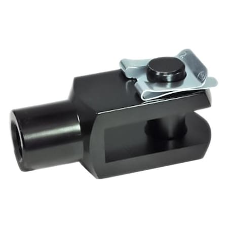 Clevis Rod Ends, Aluminum, Black Anodized MPN:751-5-10-M5-SL-AL