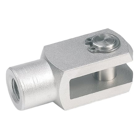 Clevis Rod Ends, Stainless Steel, Plain MPN:751-6-12-M6-A-NI