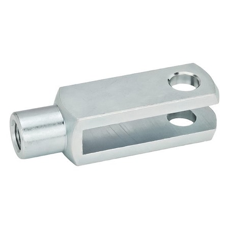 Clevis Rod Ends, Stainless Steel, Plain MPN:751-B5/16-16-5/16X24-A-NI