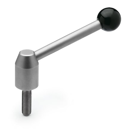 JW Winco GN212.5 12N40L76/E Adjustable Lever MPN:12N40L76/E