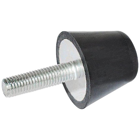 Vibration-Isolating Mount, 0.63 in H MPN:253-19-10X24-19-55