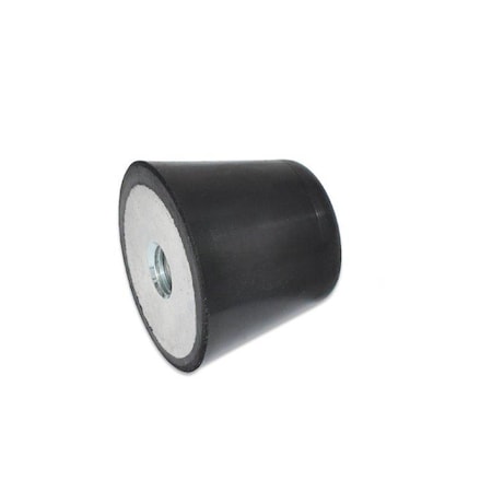 GN253-38-M8-55 Tapered Bumper Natural Rubber-Tapped MPN:253-38-M8-55