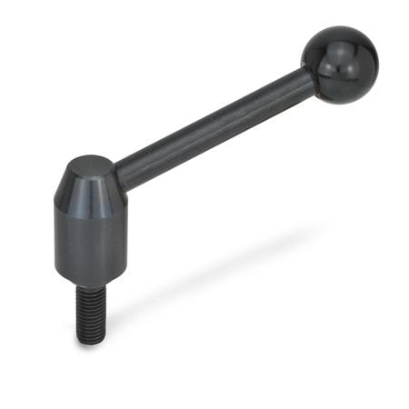 GN212.3-21-5/16X18-63-E Angled Adjustable Lever MPN:5T63A11/E