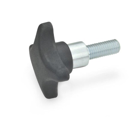 GN6335.4-TE-32-M6-25 Star Knob, Threaded Stud MPN:6335.4-TE-32-M6-25