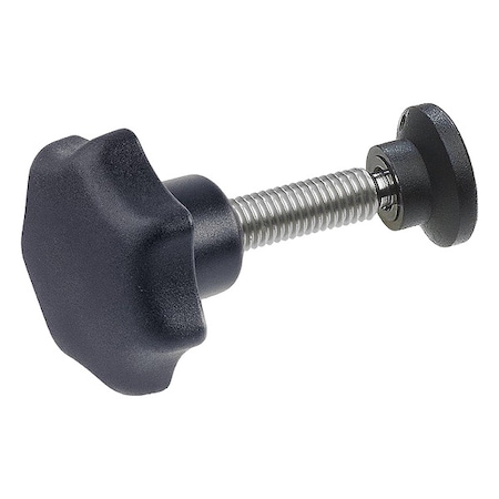 Plastic Hand Knob with SS Stud MPN:6336.12-40-M8-40-25