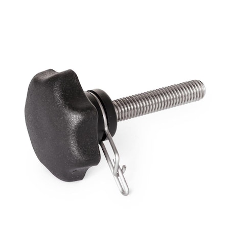 JW Winco GN6336.13-25-M5-20-A Hand Knob MPN:6336.13-25-M5-20-A
