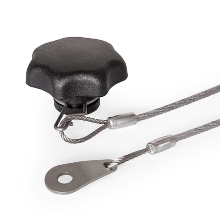 JW Winco GN6336.13-32-M6-H Hand Knob MPN:6336.13-32-M6-H