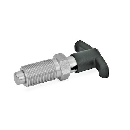 JW Winco GN817.4-6-6-M12X1.5-C-NI Indexing Plunger MPN:817.4-6-6-M12X1.5-C-NI