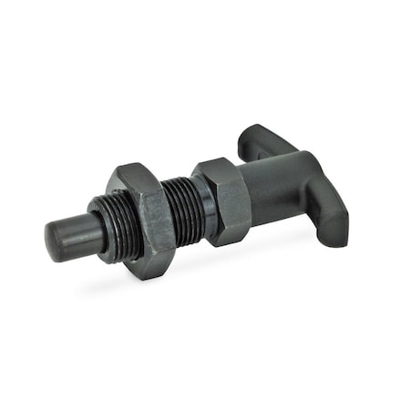 JW Winco GN817.4-8-12-M16X1.5-BK Indexing Plunger MPN:817.4-8-12-M16X1.5-BK