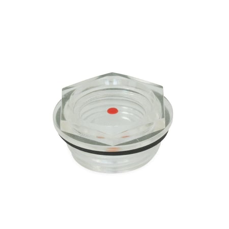 Oil Level Sight Glass Plastic MPN:TLT-G1/4