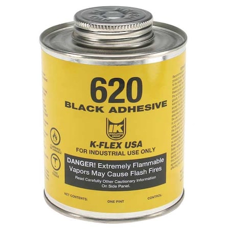 Contact Cement, 620 Series, Black, 1 pt, Can MPN:800-620-PTB