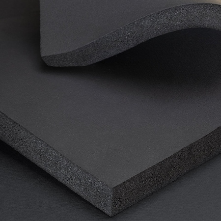 Thermal Insulation Sheet, Black, 50 ft L MPN:6RSX068050