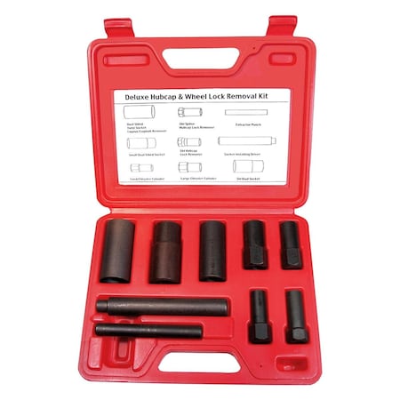 Locking Lug Nut Remover Kit MPN:KTI-71910