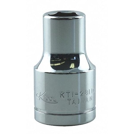 1/2 in Drive, 10mm Metric Socket, 6 Points, 1/2 in. Dr, 10mm Hex MPN:KTI-28110