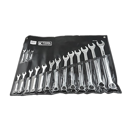 Combination Wrench Set, SAE, 16 pcs. MPN:KTI-41016