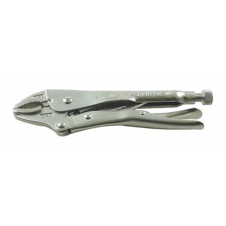 9 in Knurled Adjusting Screw Plain Grip Locking Plier MPN:KTI-58710
