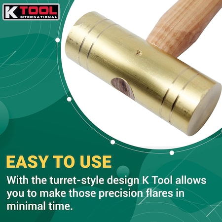 Brass Hammer, Hickory Series, 32 oz. MPN:KTI-71733