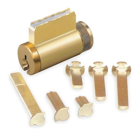 Lockset Cylinder, Satin Chrome, Keyway Type Schlage® C, 5 Pins MPN:15995SC-26D-KD