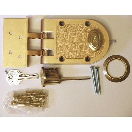Auxiliary Lock, Jimmyproof Deadlock, Bronz MPN:530-53-51