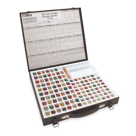 Commercial Color Pin Kit, Steel MPN:797-00-8X Color Pin Kit