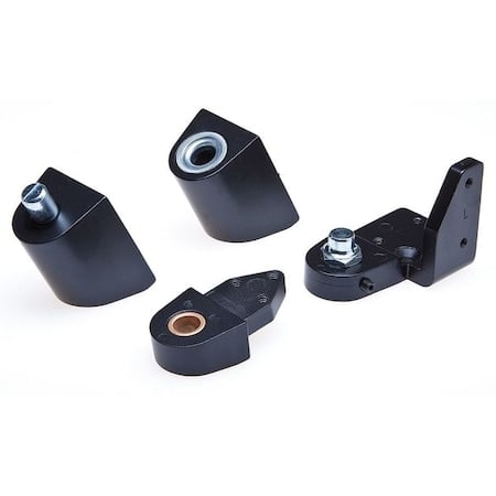 Pivot Hinge, Diecast Aluminum, Half Surface Mounting, 1 5/16 in Leaf W x 2 13/16 in Leaf H MPN:IL-OP-12-LH-DU SETS