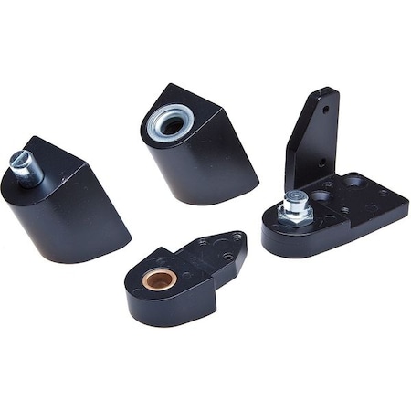 Pivot Hinge, Diecast Aluminum, Half Surface Mounting, 1 5/16 in Leaf W x 2 13/16 in Leaf H MPN:IL-OP-12-RH-DU SETS
