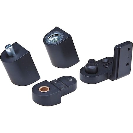 Pivot Hinge, Diecast Aluminum, Half Surface Mounting, 1 7/16 in Leaf W x 2 11/16 in Leaf H MPN:IL-OP-13-RH-DU SETS