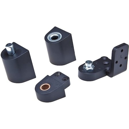 Pivot Hinge, Diecast Aluminum, Half Surface Mounting, 1 3/8 in Leaf W x 2 3/4 in Leaf H MPN:IL-OP-14-LH-DU SETS