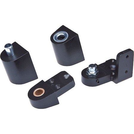 Pivot Hinge, Diecast Aluminum, Half Surface Mounting, 1 3/8 in Leaf W x 2 11/16 in Leaf H MPN:IL-OP-15-LH-DU SETS