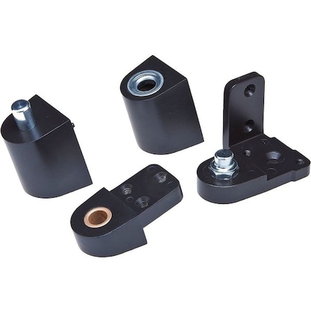 Pivot Hinge, Diecast Aluminum, Half Surface Mounting, 1 3/8 in Leaf W x 2 11/16 in Leaf H MPN:IL-OP-15-RH-DU SETS