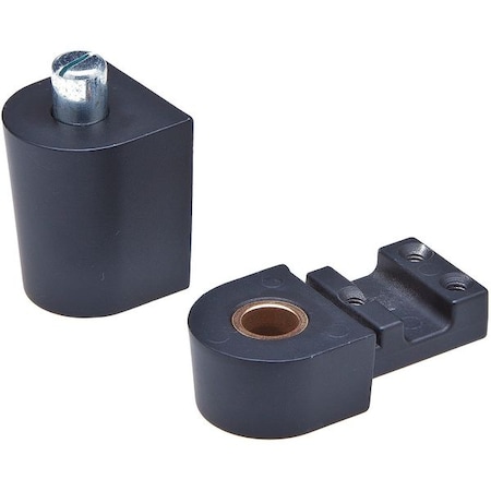 Pivot Hinge, Diecast Aluminum, Half Surface Mounting, 1 7/16 in Leaf W x 2 3/8 in Leaf H MPN:IL-OP-18-DU TOP PIVOT SET
