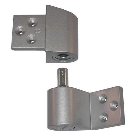 Pivot Hinge, Diecast Aluminum, Surface Mounting, 3/4 in Leaf H, Aluminum MPN:IP-22-RH-AL INTERMEDIATE PIVOT