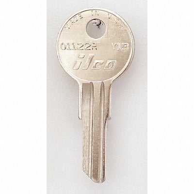 Key Blank Brass Type Y13 5 Pin PK10 MPN:01122R-Y13