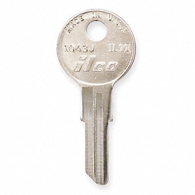 Key Blank Brass Type IL11 PK10 MPN:1043J-IL11