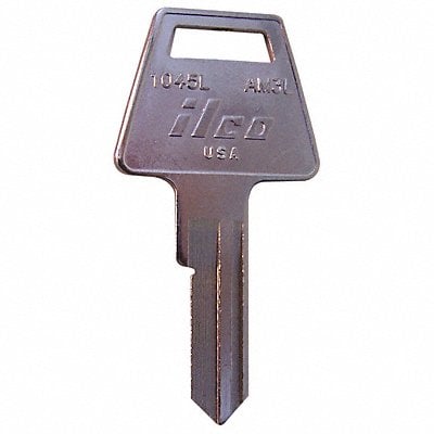 Key Blank Brass 1045L-AM3L PK10 MPN:1045L-AM3L