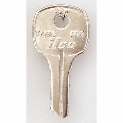 Key Blank Brass Type RO3 5 Pin PK10 MPN:1069N-RO3