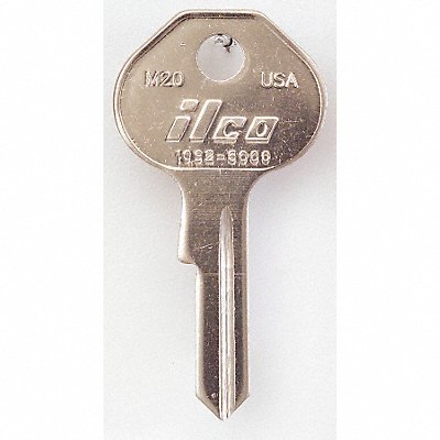 Key Blank Brass Type M20 5 Pin PK10 MPN:1092-6000-M20