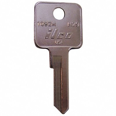 Key Blank Brass 1092M-M29 PK10 MPN:1092M-M29