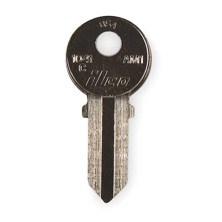 Key Blank, Brass, American Lock, PK10 MPN:1041C-AM1
