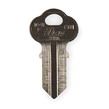 Key Blank, Brass, Chicago Lock, PK10 MPN:1041G-CG1