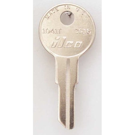 Key Blank, Brass, Type CG16, 5 Pin, PK10 MPN:1041T-CG16