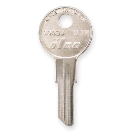 Key Blank, Brass, Type IL11, PK10 MPN:1043J-IL11
