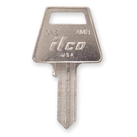 Key Blank, Brass, Type AM3, 5 Pin, PK10 MPN:1045-AM3