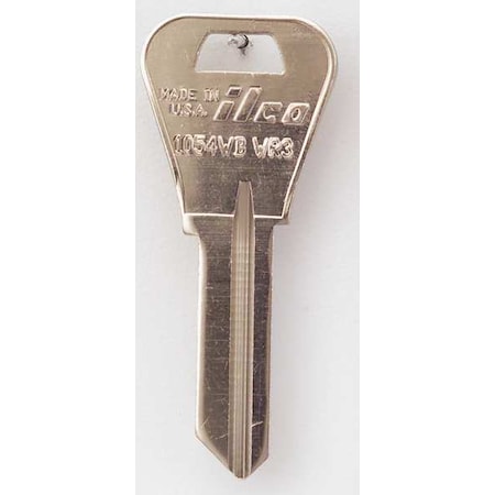 Key Blank, Brass, Type WR3, 5 Pin, PK10 MPN:1054WB-WR3